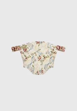 Floral Jacquard Bardot Corset Top -^Manière De Voir Best