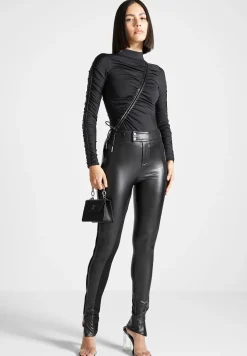 Glove Bodysuit with Ruching -^Manière De Voir Fashion