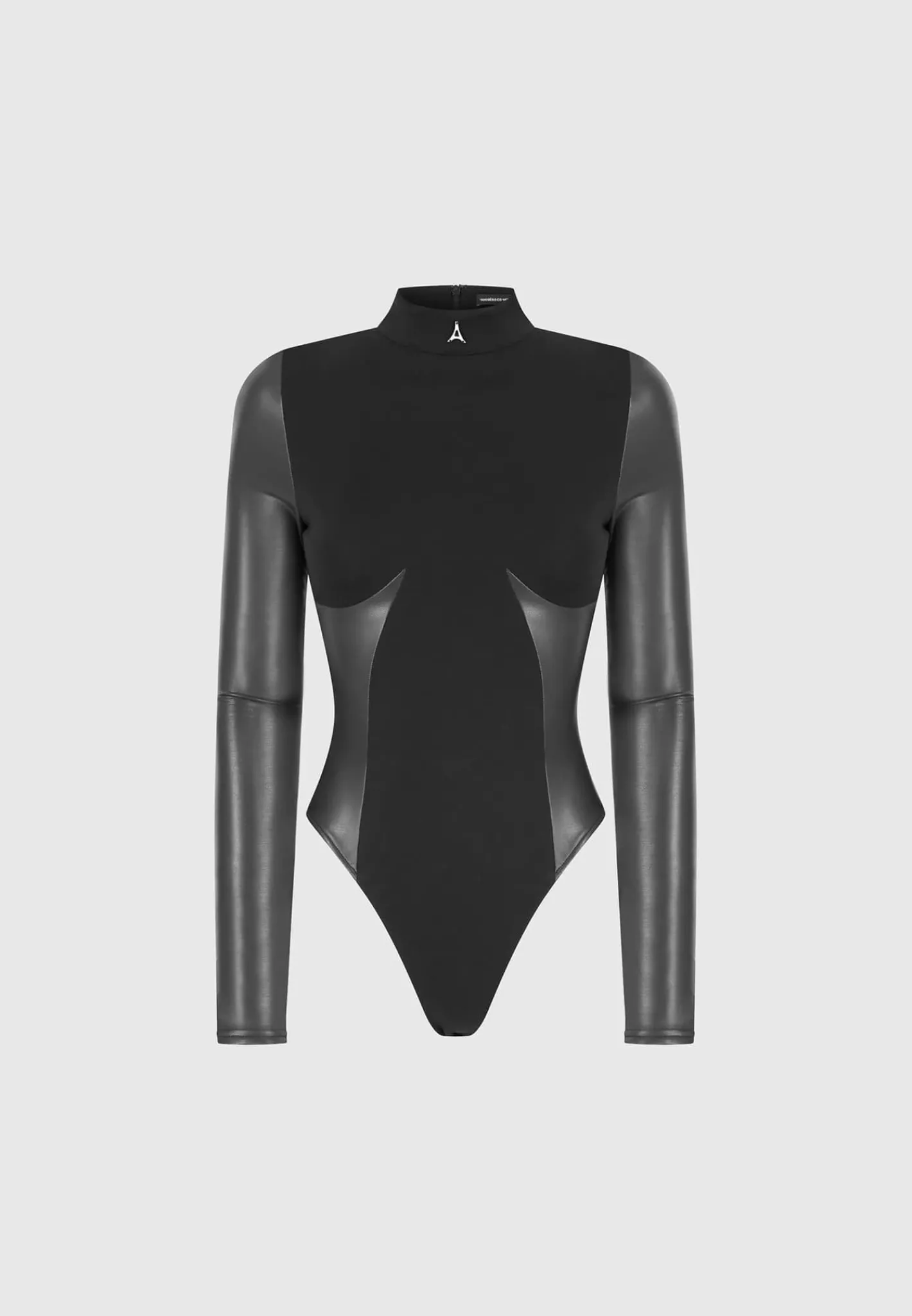 High Neck Long Sleeve Bodysuit -^Manière De Voir Hot
