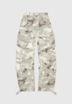 High Waisted Camo Cargo Pants -^Manière De Voir Clearance