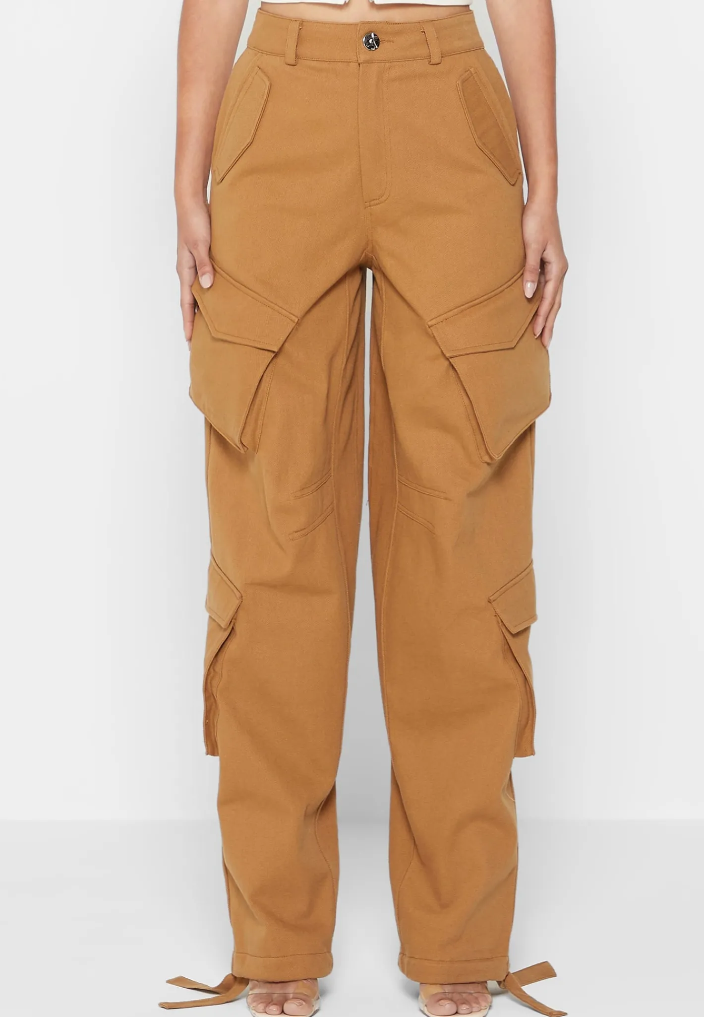 High Waisted Cargo Pants -^Manière De Voir Clearance