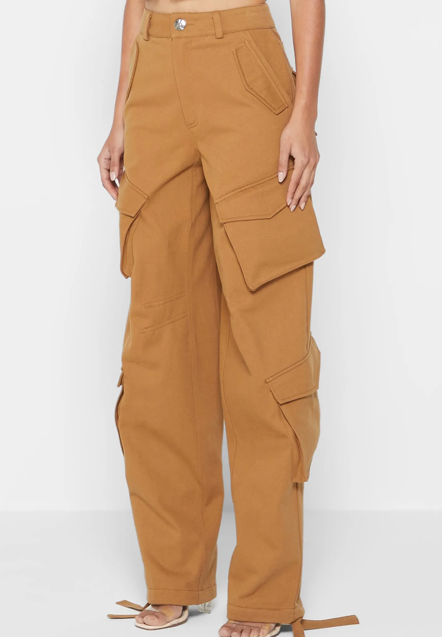 High Waisted Cargo Pants -^Manière De Voir Clearance