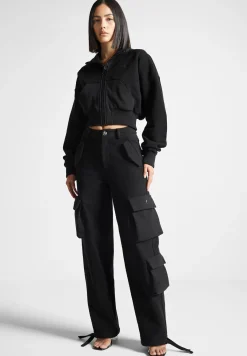 High Waisted Loopback Cargo Pants -^Manière De Voir New