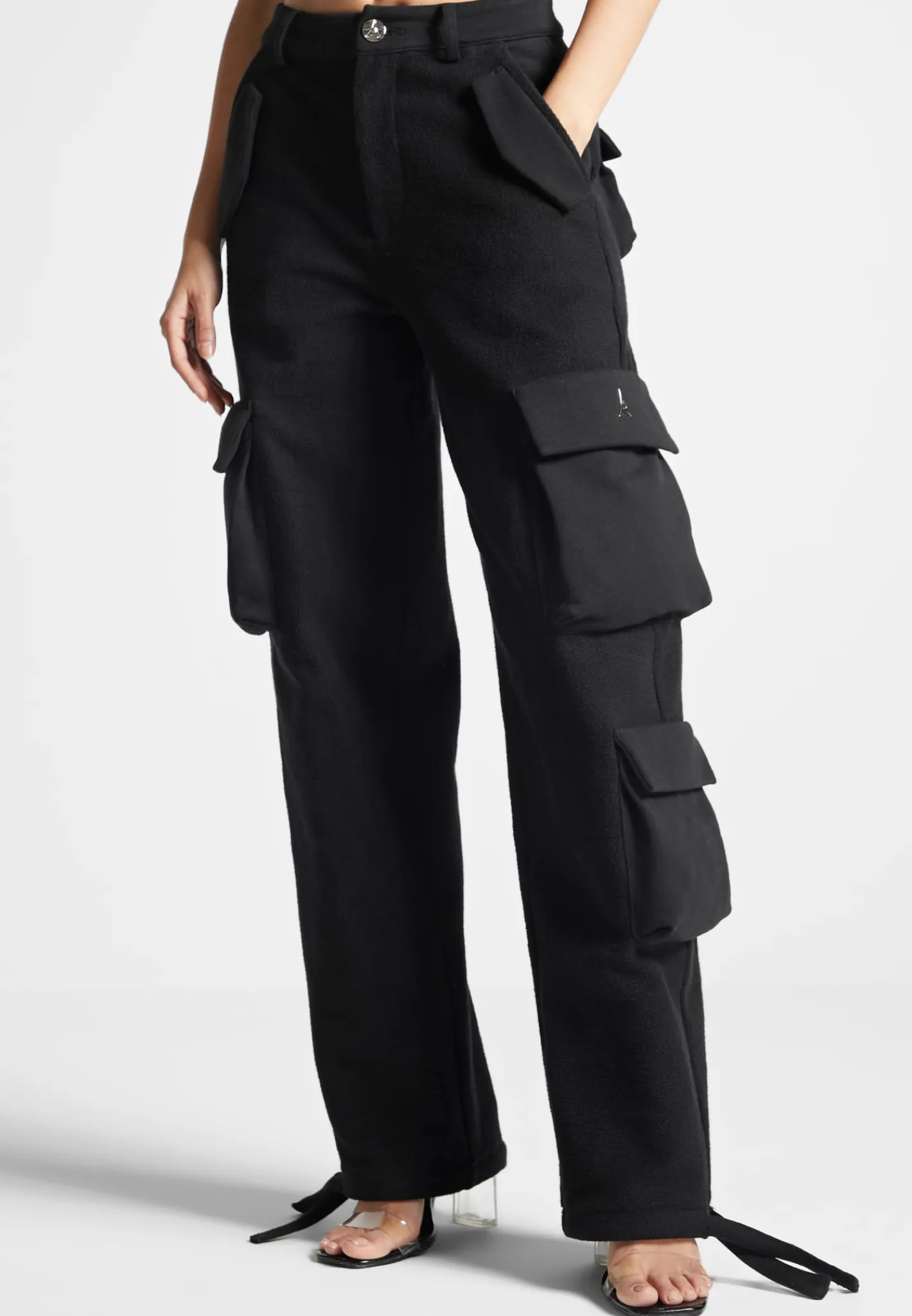 High Waisted Loopback Cargo Pants -^Manière De Voir New