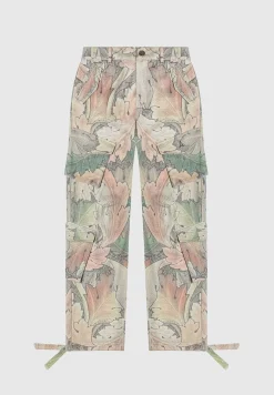 High Waisted Renaissance Camo Cargo Pants -^Manière De Voir Outlet
