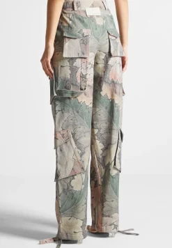 High Waisted Renaissance Camo Cargo Pants -^Manière De Voir Outlet