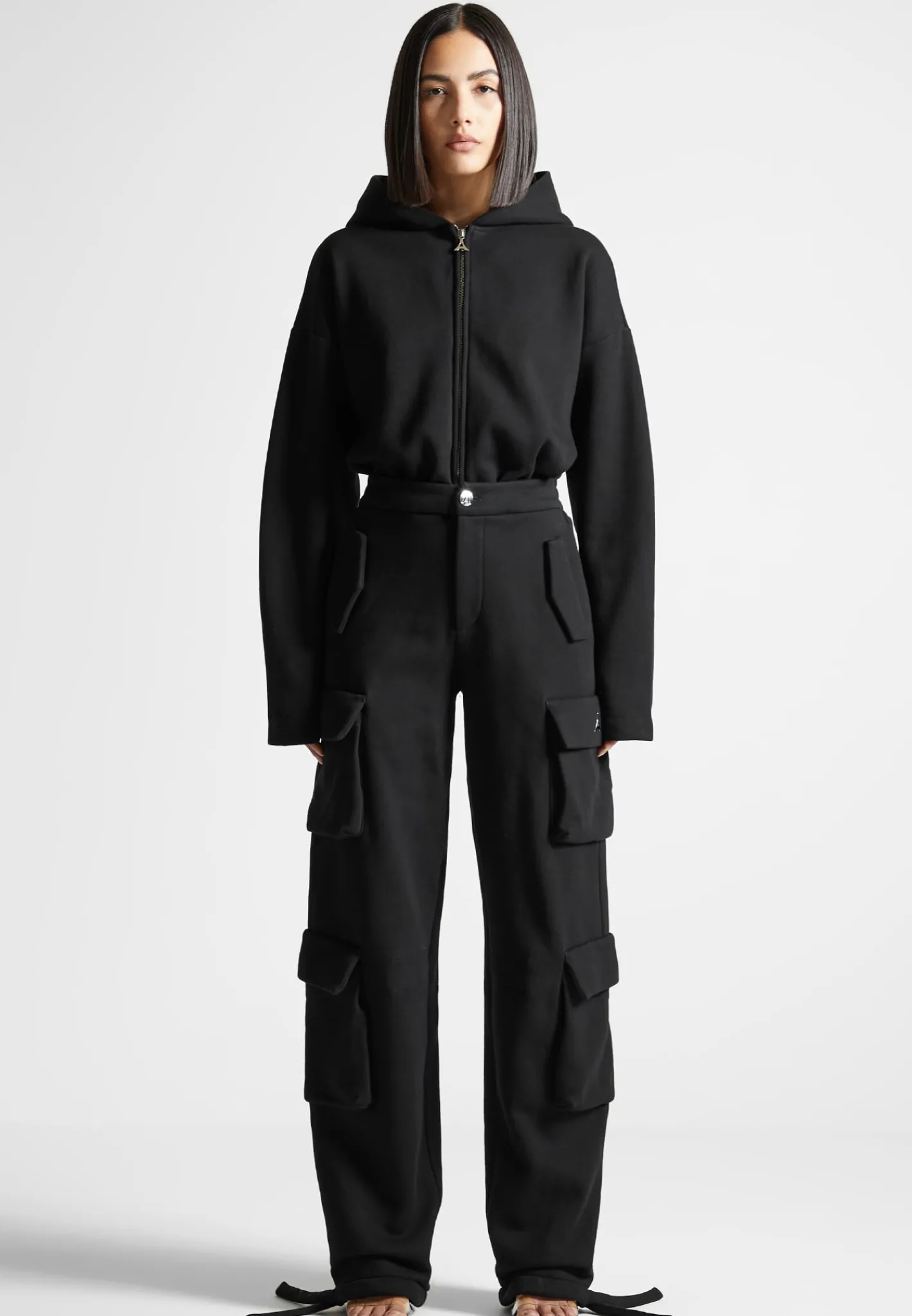 Hooded Cargo Jumpsuit -^Manière De Voir Hot