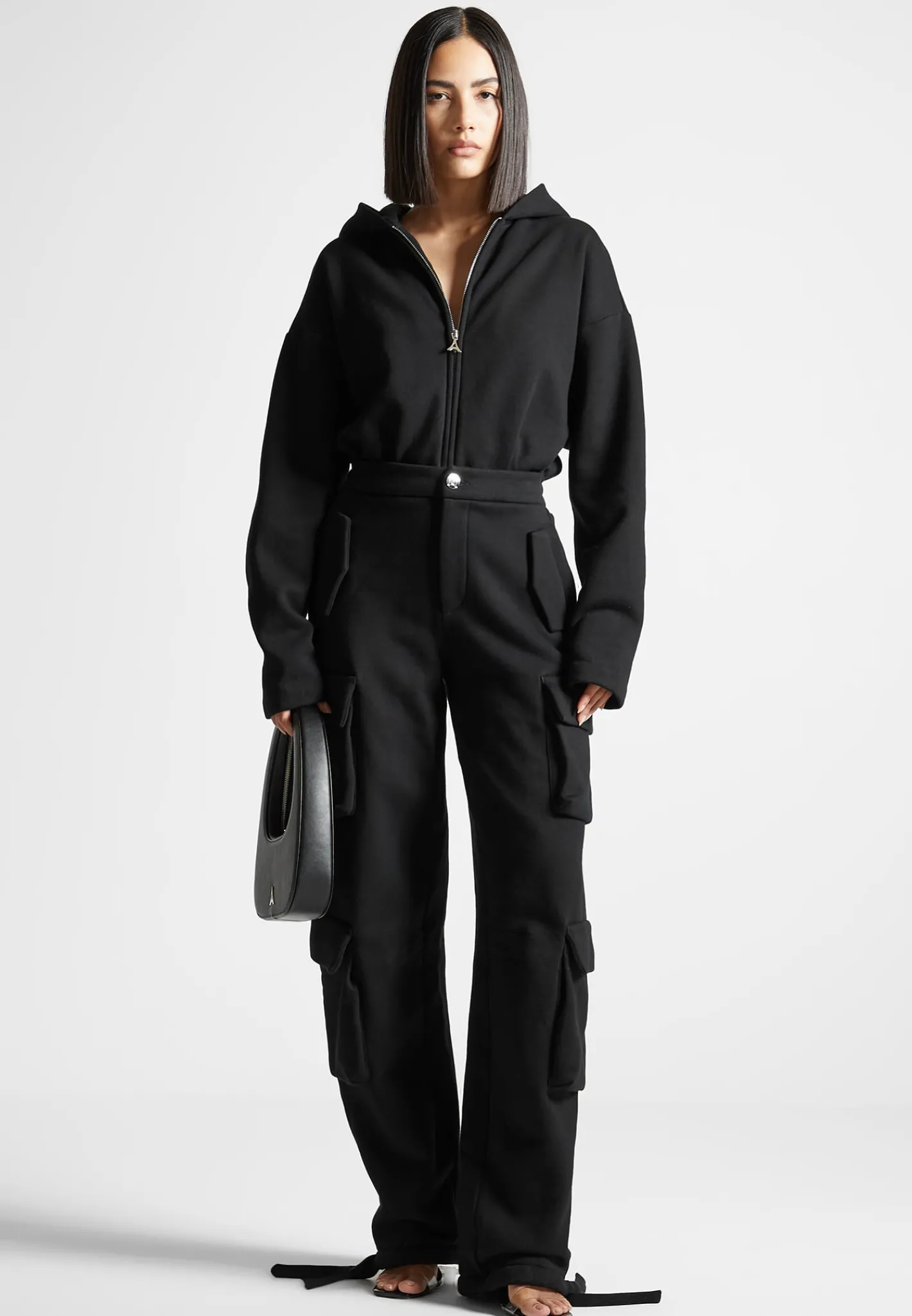 Hooded Cargo Jumpsuit -^Manière De Voir Hot