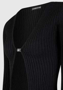 3-In-1 Knit Overlay Bandeau Cardigan -^Manière De Voir New