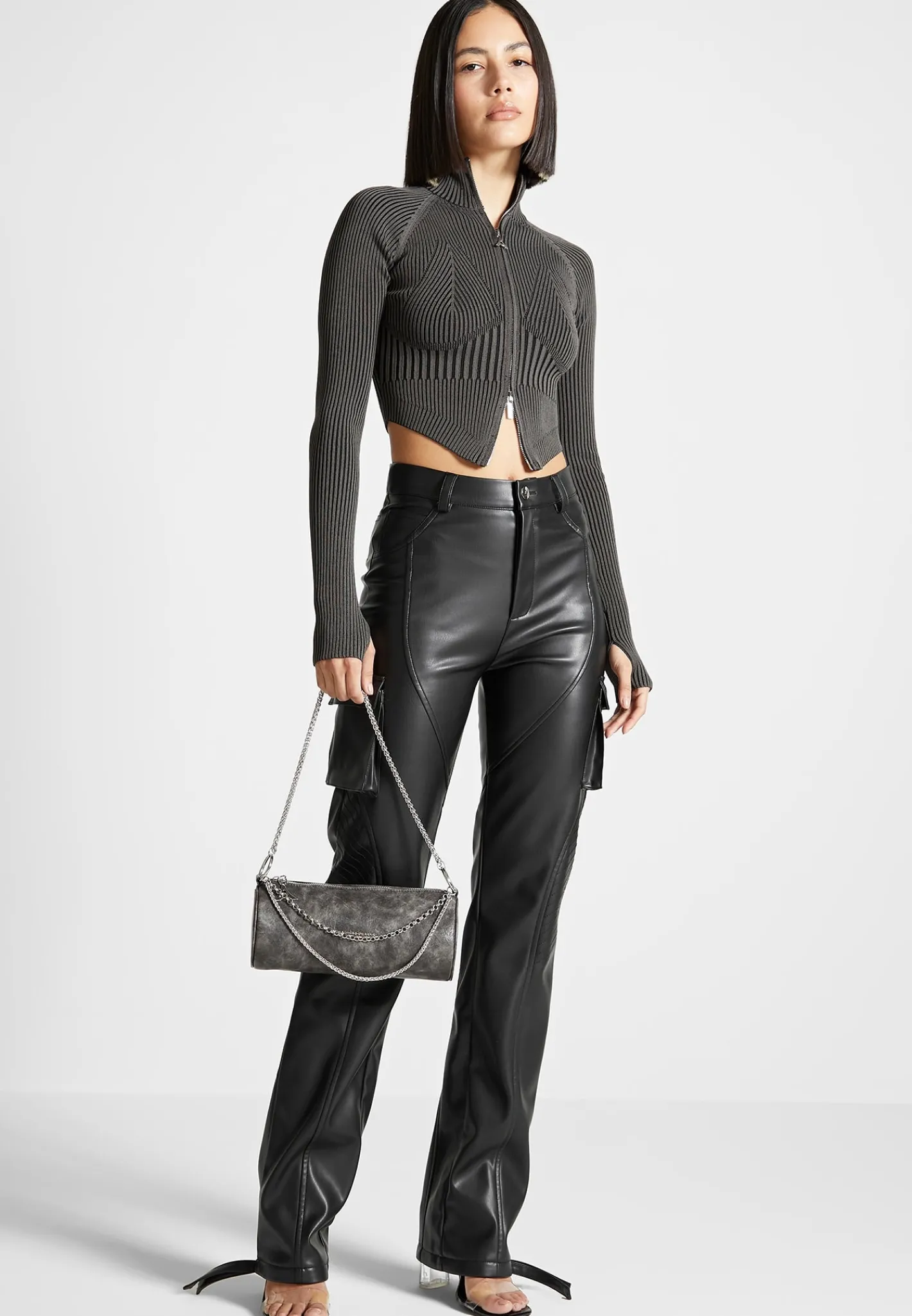 Knitted Backless Corset Top -^Manière De Voir Hot