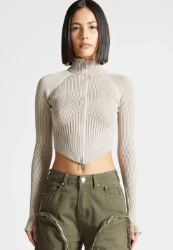 Knitted Backless Corset Top -^Manière De Voir Best