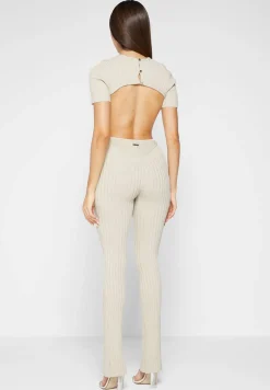 Knitted Backless Jumpsuit -^Manière De Voir Sale