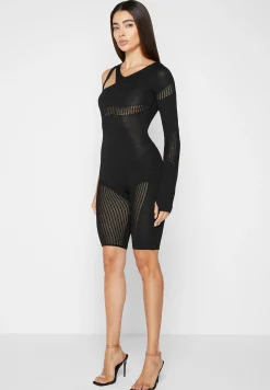 Knitted Contour One Sleeve Playsuit -^Manière De Voir Hot