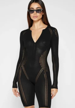 Knitted Contour Playsuit -^Manière De Voir Best