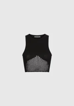 Knitted Crop Top -^Manière De Voir Clearance