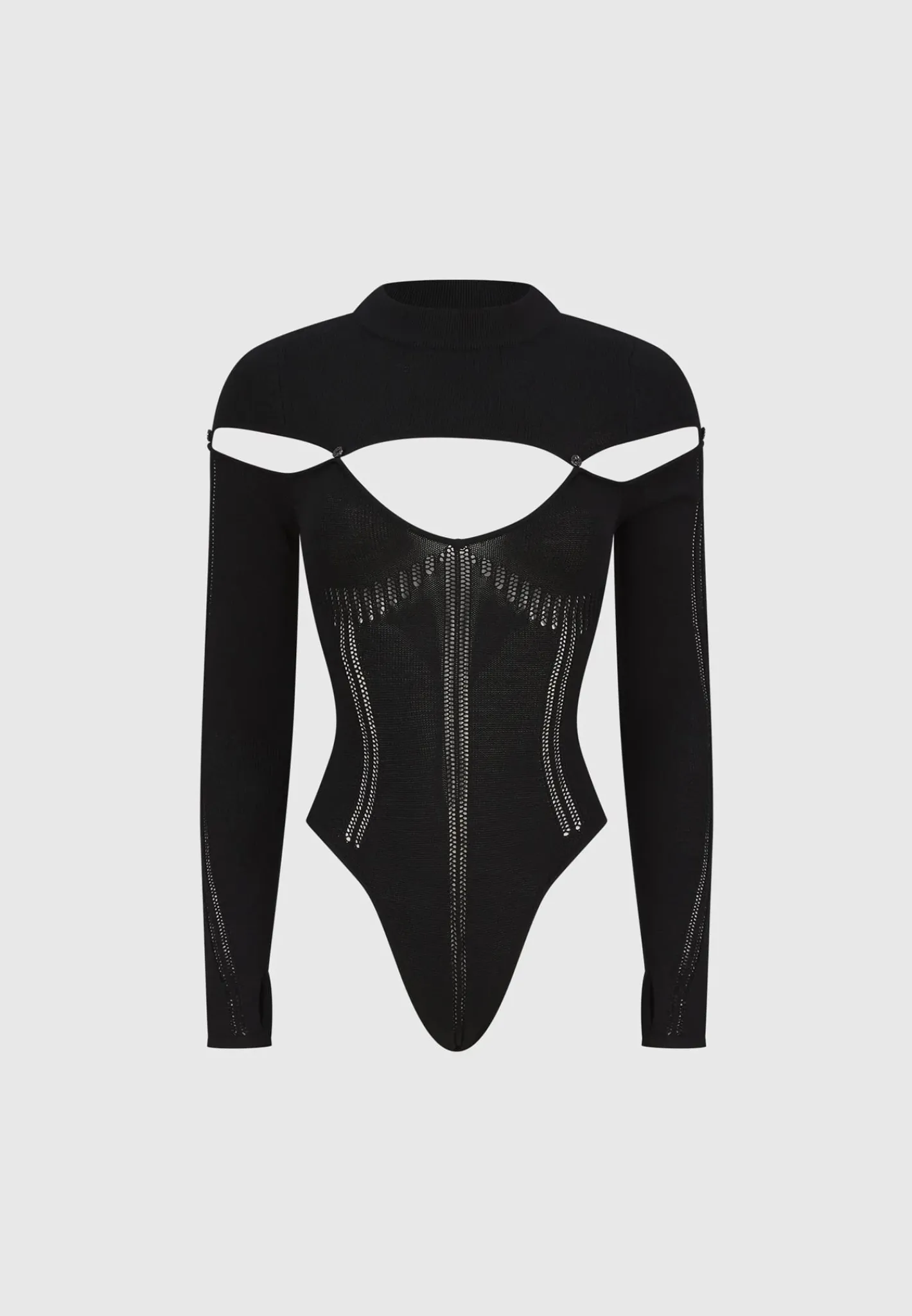 Knitted Cut Out Bodysuit -^Manière De Voir Clearance