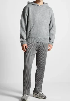 Knitted Hoodie - Light Grey Marl^Manière De Voir Hot