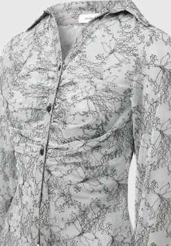 Lace Mesh Contour Shirt - Off White^Manière De Voir Best
