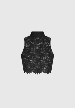 Lace Open Back Top -^Manière De Voir Best