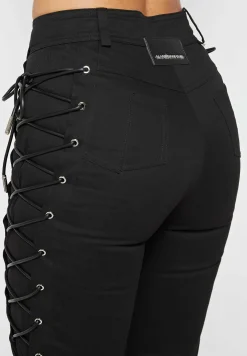 Lace Up Trousers -^Manière De Voir Hot