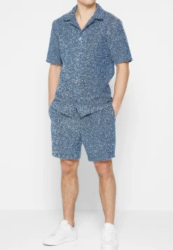 Limited Edition Boucle Denim Shorts - Mid^Manière De Voir Clearance
