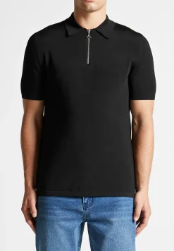 Luxe Polo Top With Zip -^Manière De Voir Online