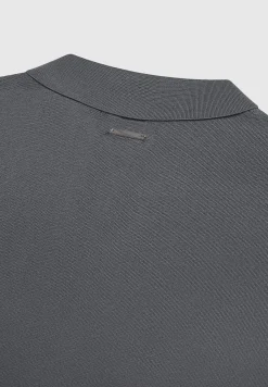 Luxe Polo Top With Zip -^Manière De Voir Fashion