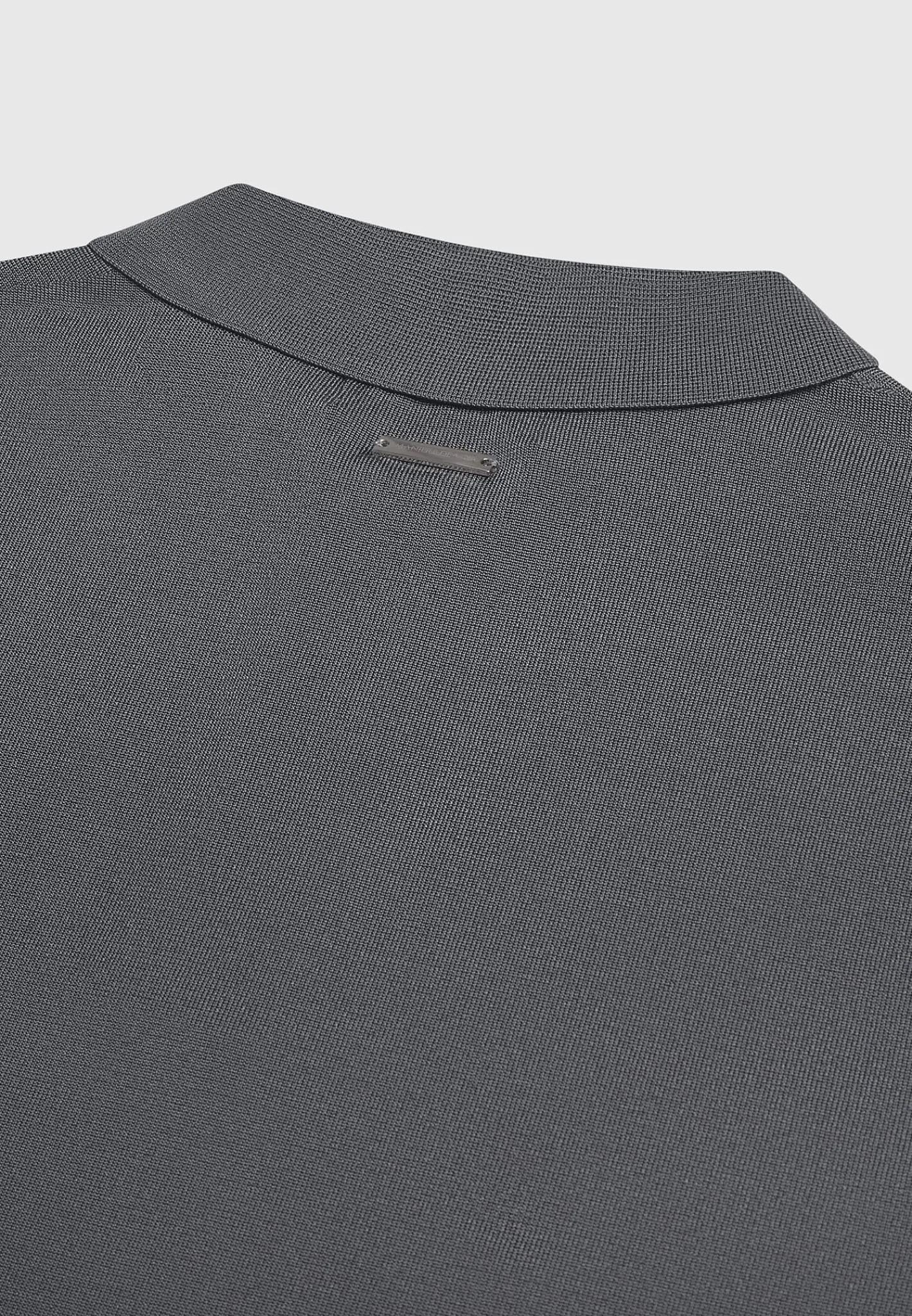 Luxe Polo Top With Zip -^Manière De Voir Fashion