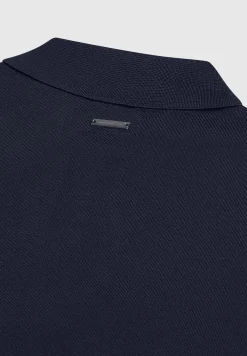 Luxe Polo Top With Zip -^Manière De Voir Discount