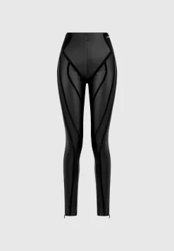 Matte Vegan Leather Contour Leggings -^Manière De Voir Best