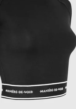 MDV Banded Crop T Shirt -^Manière De Voir Online