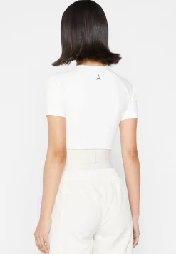 MDV Banded Crop T Shirt - Off White^Manière De Voir Outlet