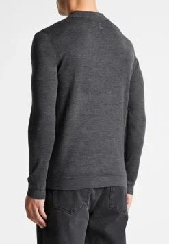 Merino Wool Long Sleeve Revere Polo Shirt -^Manière De Voir Online