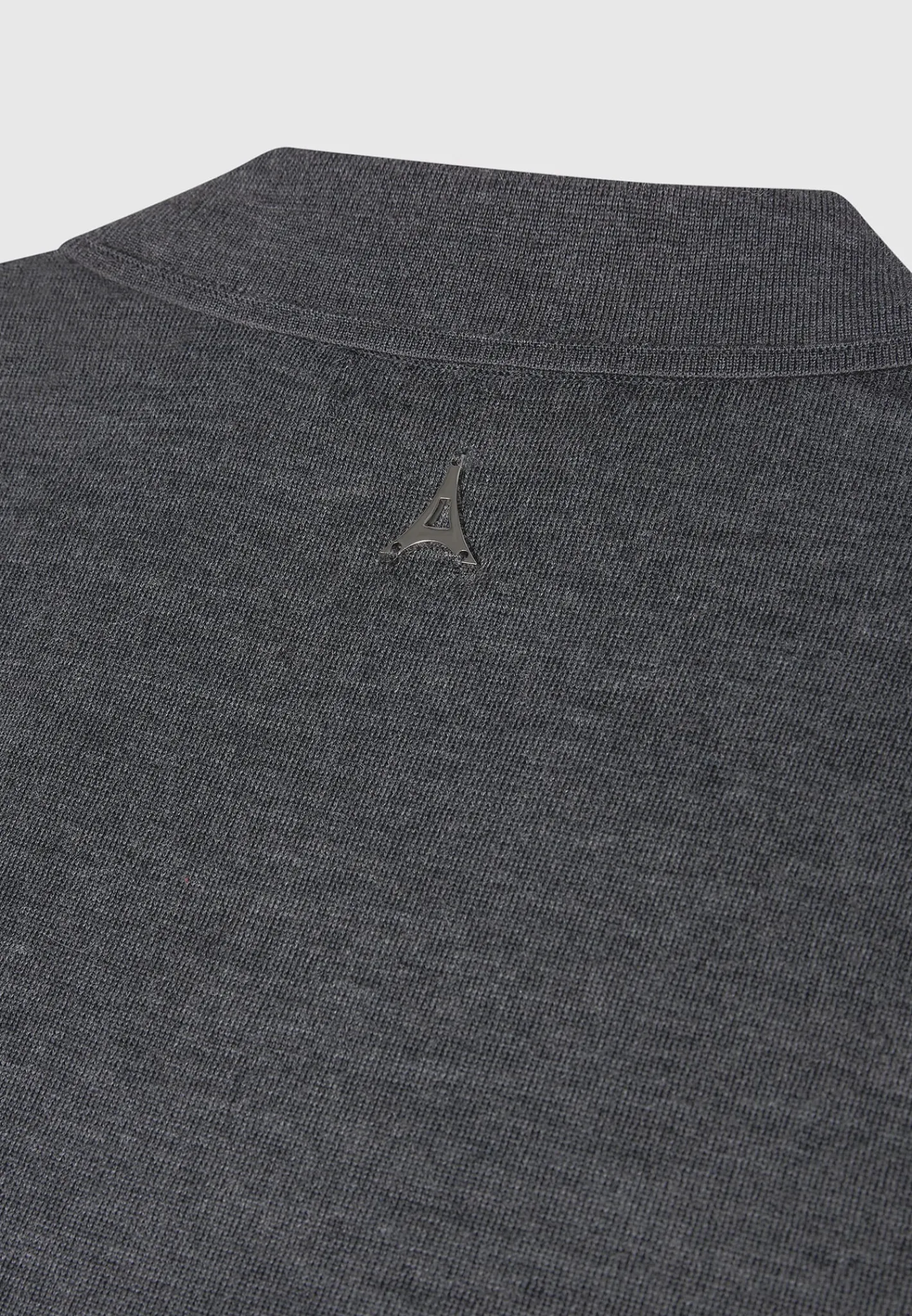 Merino Wool Long Sleeve Revere Polo Shirt -^Manière De Voir Online