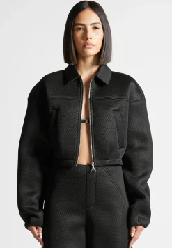 Mesh Bomber Jacket -^Manière De Voir New