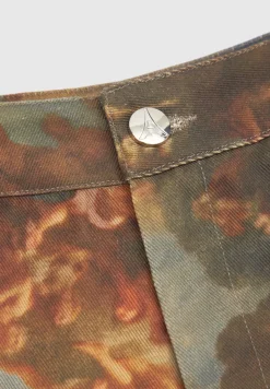 Mid Rise Art Cargo Pants with Tassels -^Manière De Voir Outlet