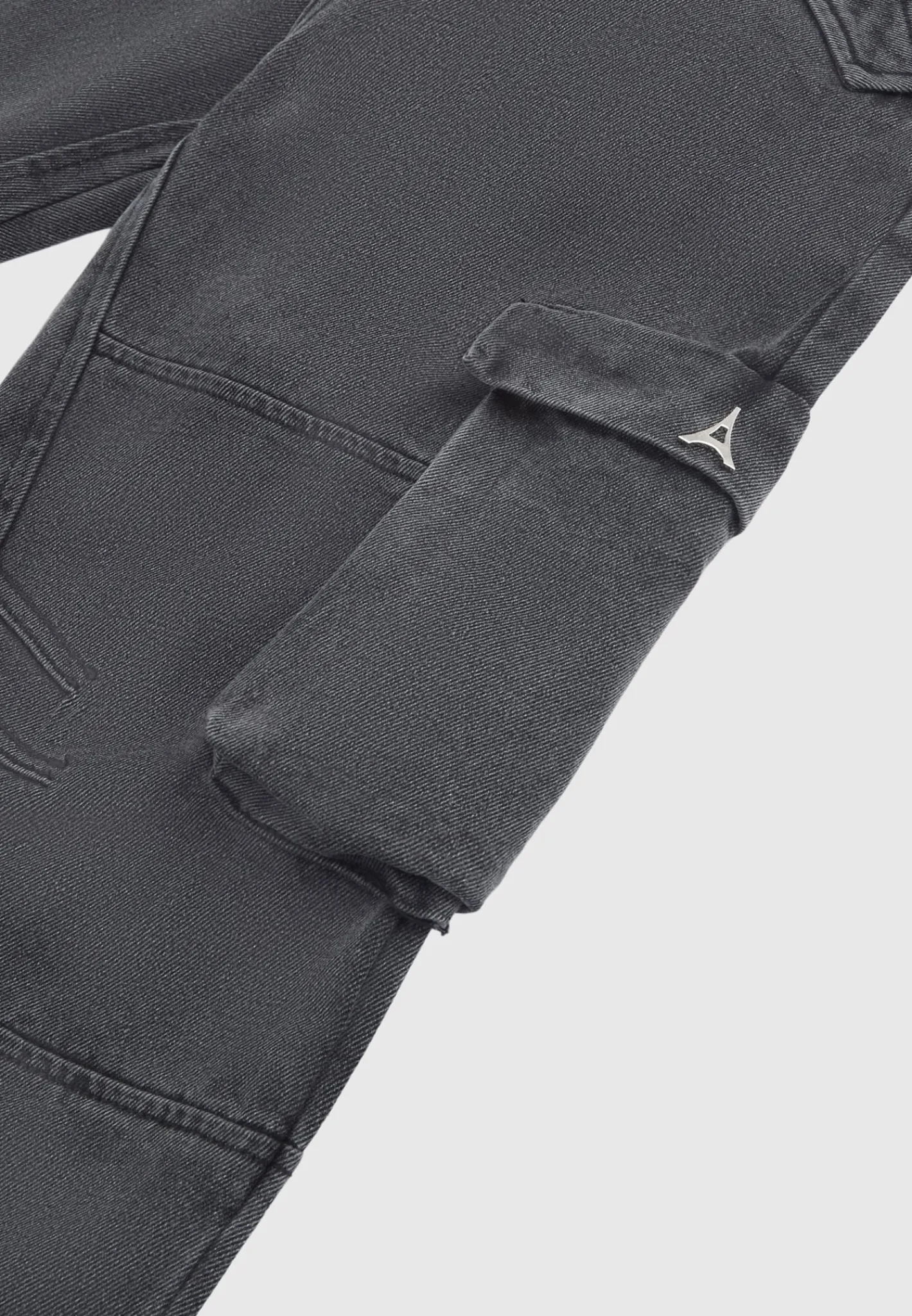 Mid Rise Cargo Pants - Washed Grey^Manière De Voir Online