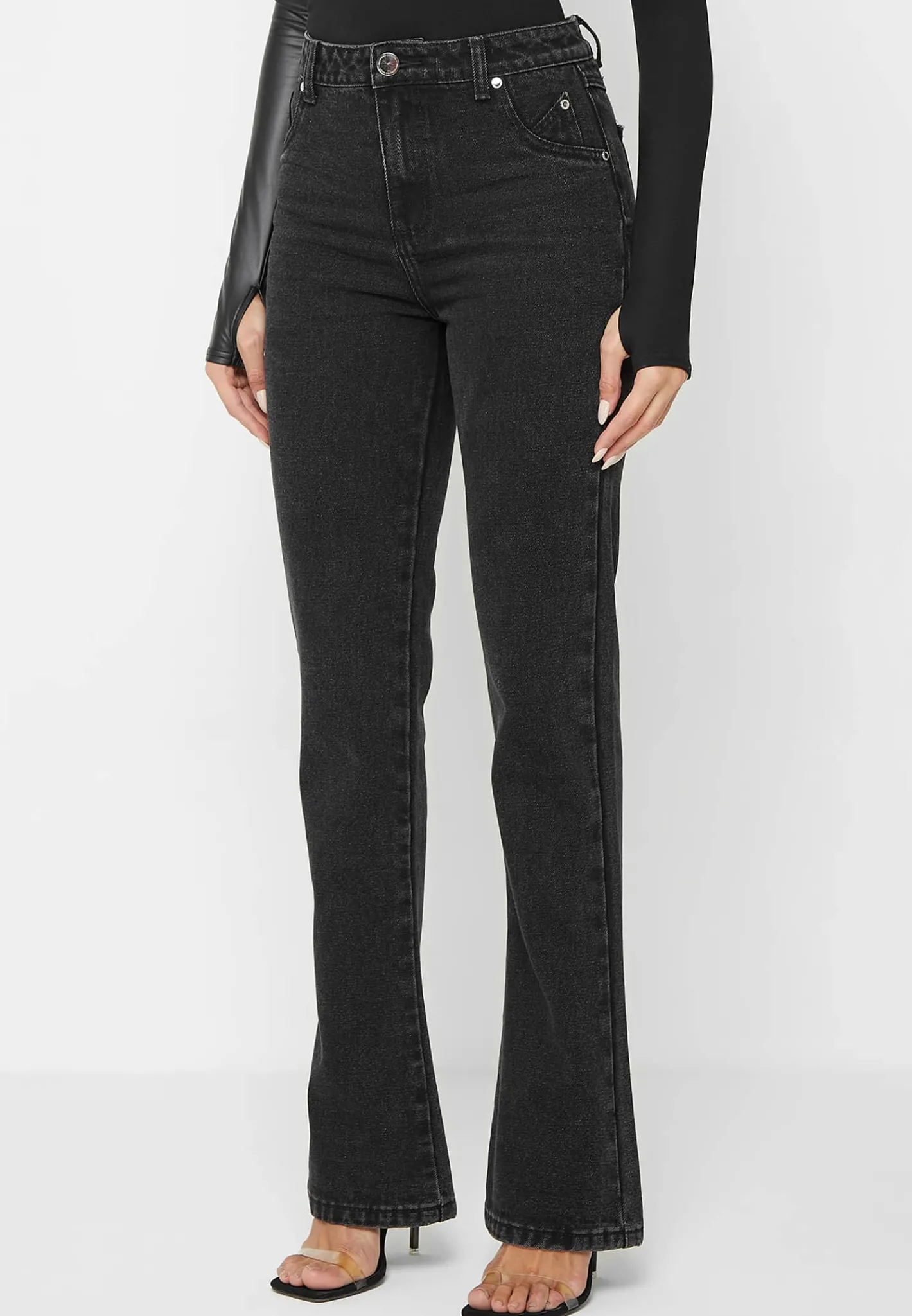 Mid Rise Flared Jeans -^Manière De Voir Outlet