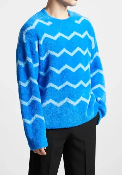 Mohair Effect Zig Zag Jumper -^Manière De Voir Online