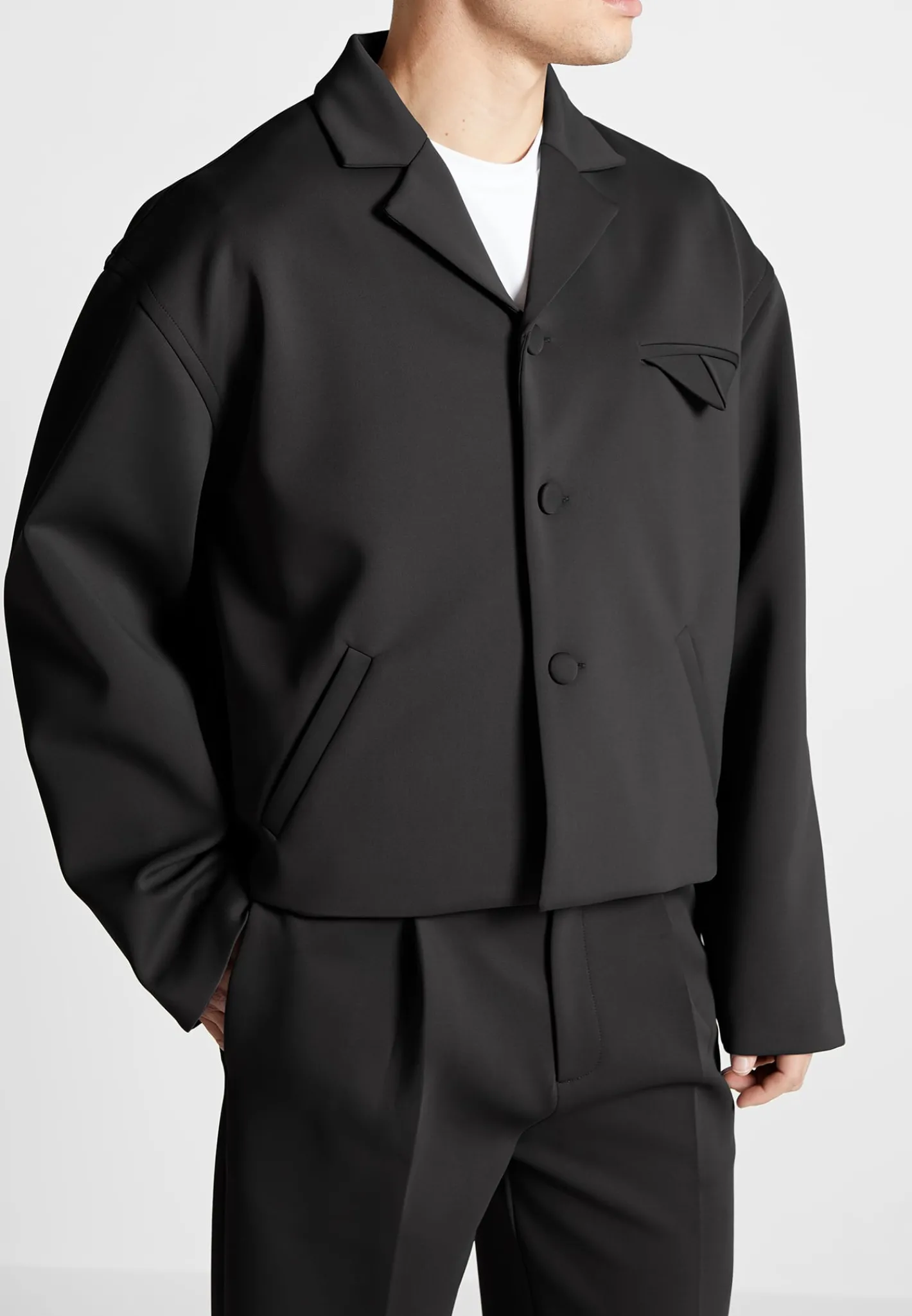 Neoprene Boxy Jacket -^Manière De Voir Online