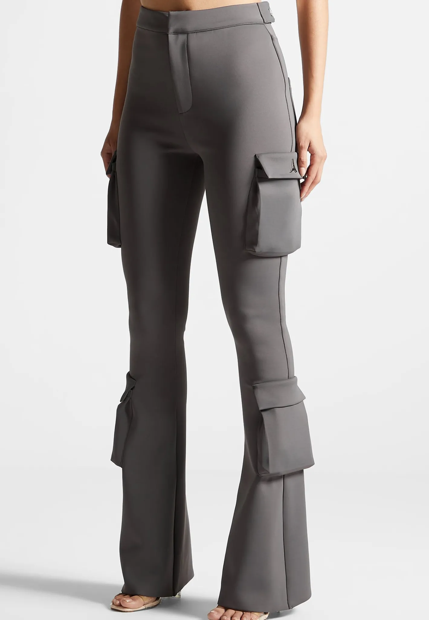 Neoprene Cargo Fit and Flare Leggings -^Manière De Voir Clearance