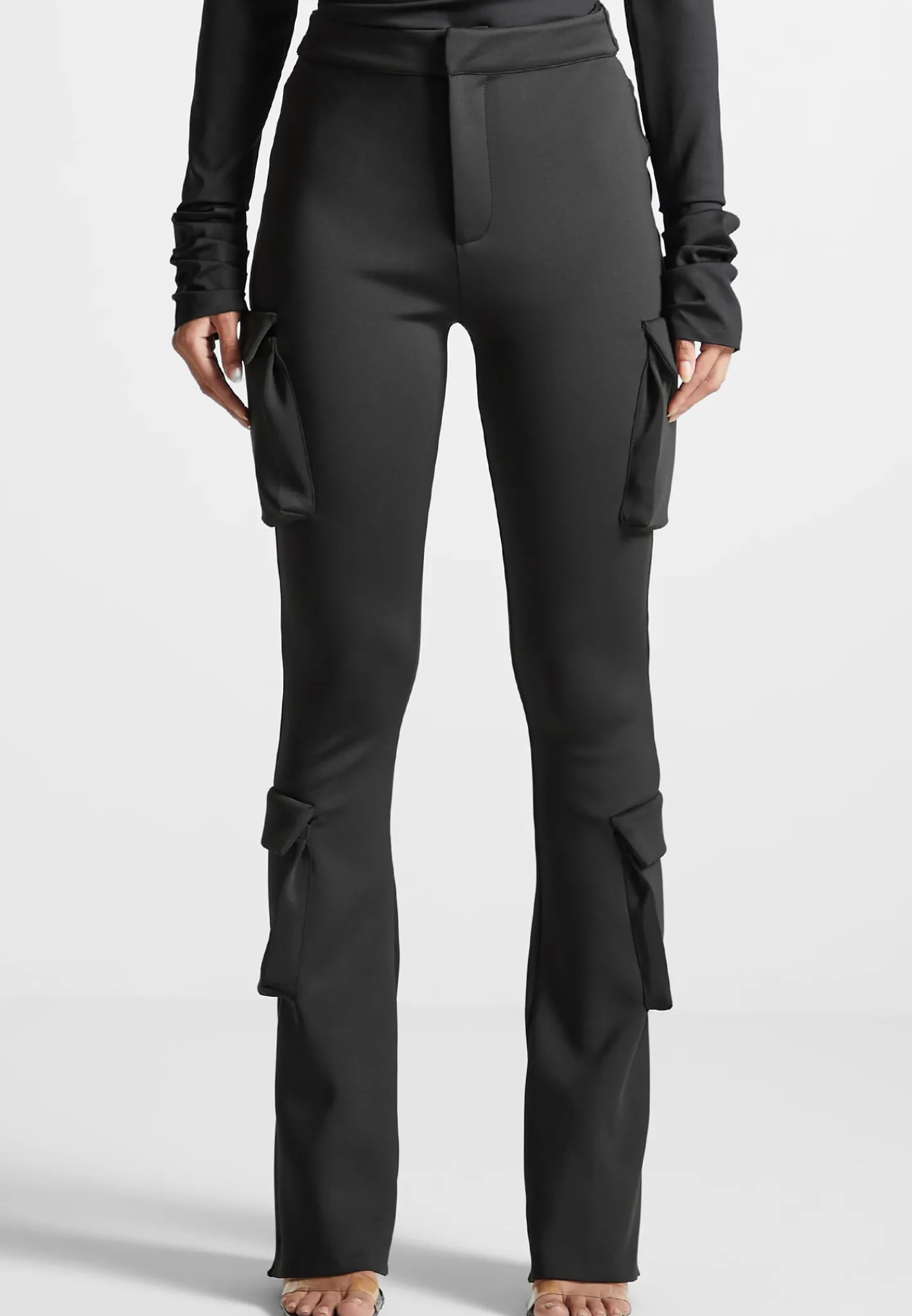 Neoprene Cargo Fit and Flare Leggings -^Manière De Voir Sale