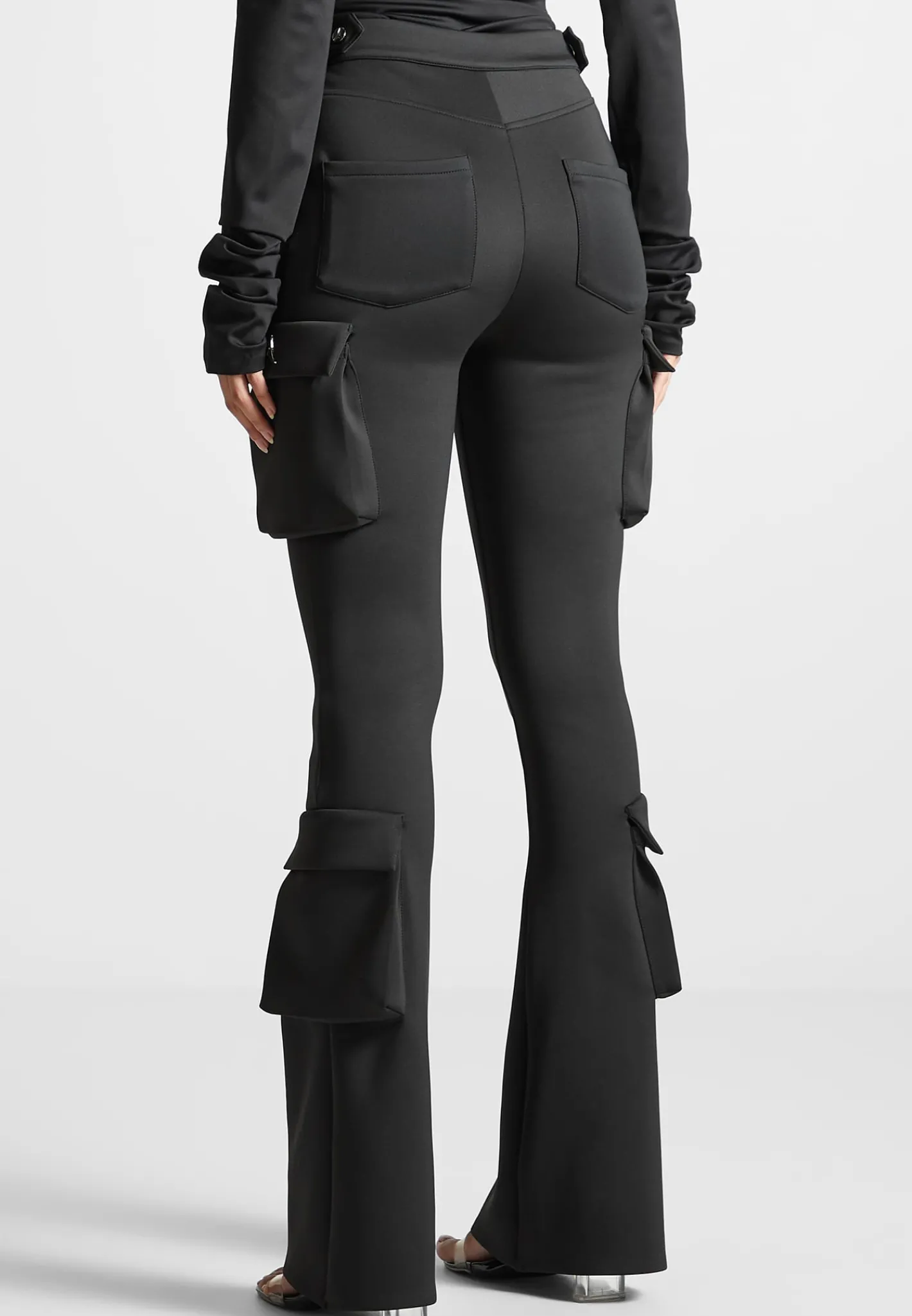 Neoprene Cargo Fit and Flare Leggings -^Manière De Voir Sale