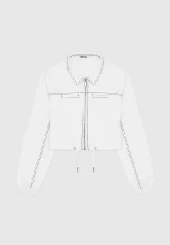 Nylon Contrast Stitch Track Jacket -^Manière De Voir Sale