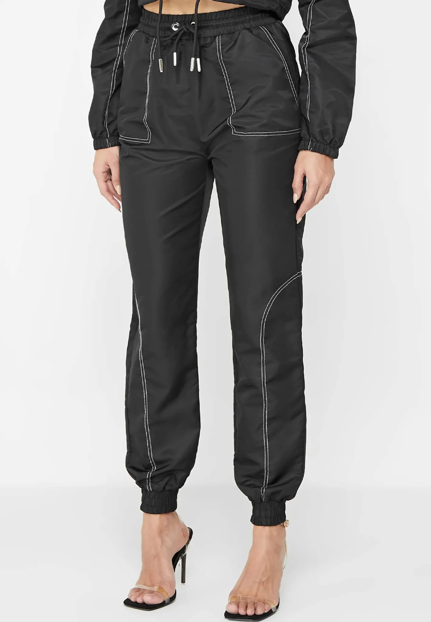 Nylon Contrast Stitch Track Pants -^Manière De Voir Discount