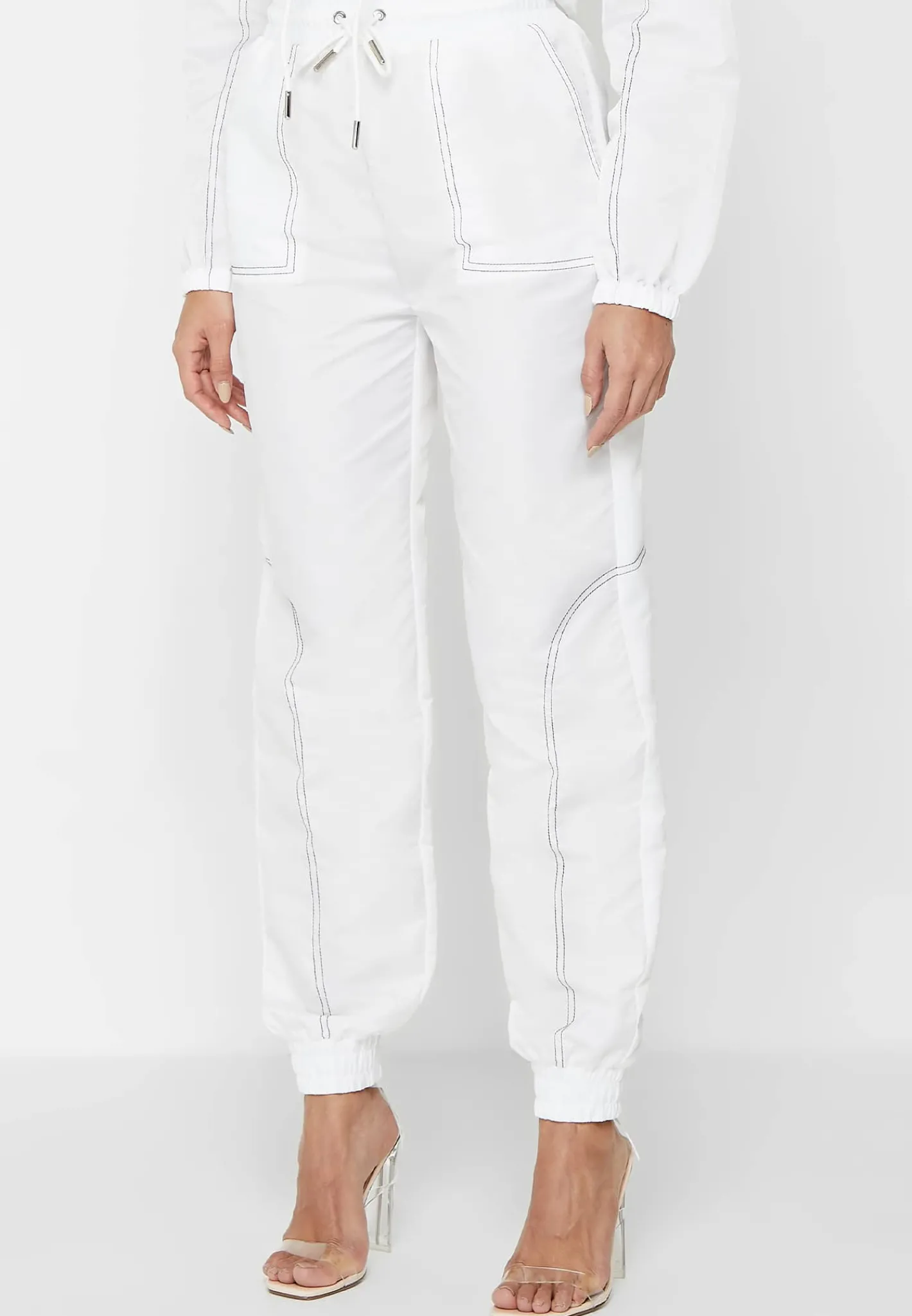 Nylon Contrast Stitch Track Pants -^Manière De Voir Discount