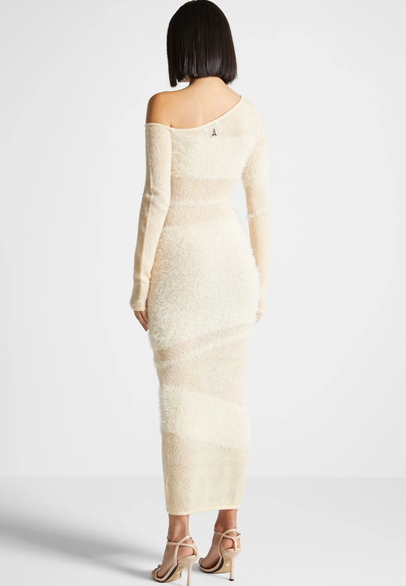 Off Shoulder Knitted Maxi Dress -^Manière De Voir Discount