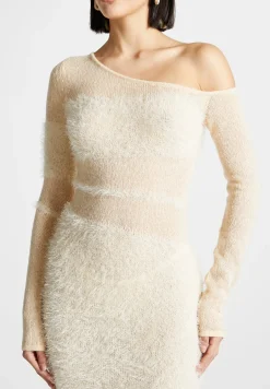 Off Shoulder Knitted Maxi Dress -^Manière De Voir Discount