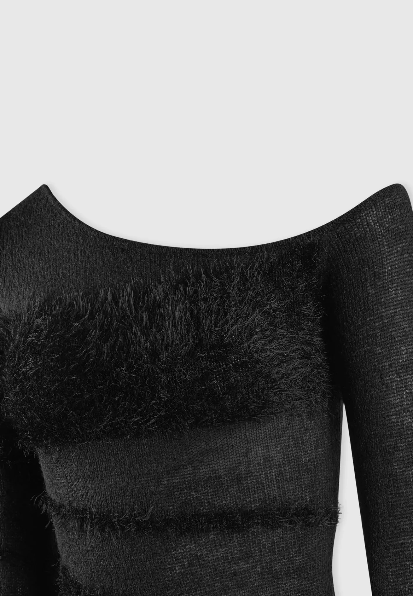 Off Shoulder Knitted Maxi Dress -^Manière De Voir Hot
