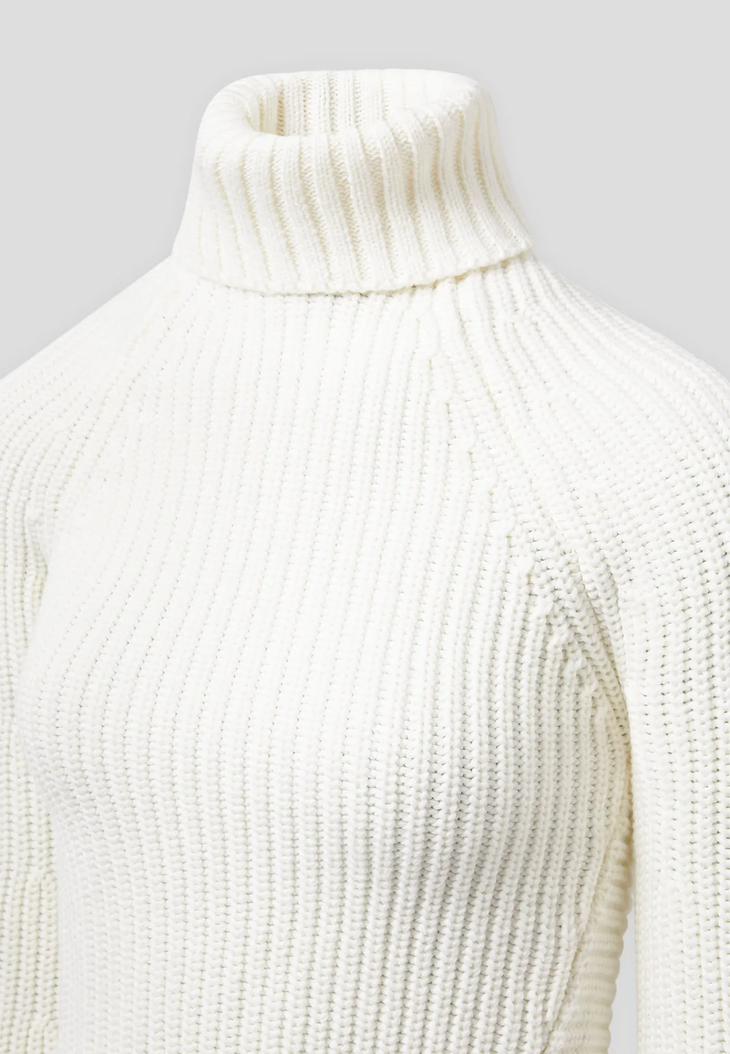 Open Back Knit Roll Neck Jumper - Off White^Manière De Voir Online